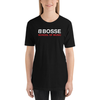 Bosse School of Music | Logo | Short-Sleeve Unisex T-Shirt